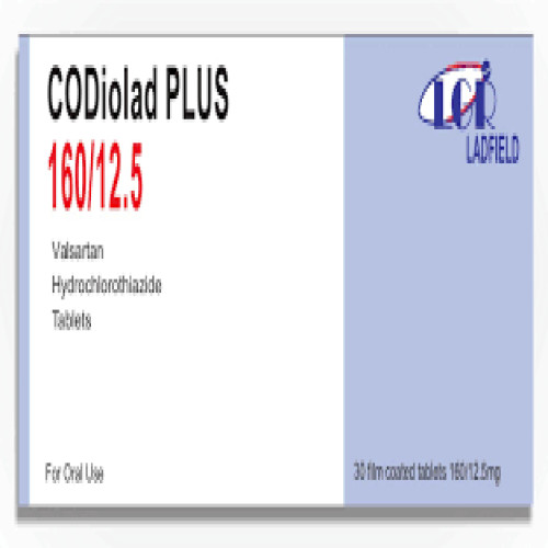 Codiolad Plus Valsartan Hydrochlorothiazide Tablet